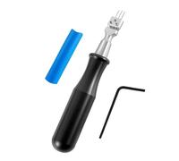 Set di strumenti professionali per la voce del pianoforte con ago ad angoli multipli, impugnatura ergonomica per accordatura fine e durata, strumento di manutenzione del pianoforte