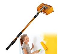 Set di strumenti professionali per nastro per cartongesso, manico regolabile per interruttore telescopico rapido, ideale per la finitura di pareti lisce