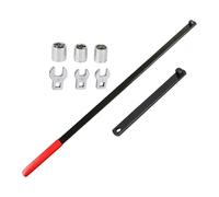 Set di strumenti tendicinghia a serpentina con barra prolunga Kit chiavi robuste multifunzionali a esagono incassato,Ampia applicazione