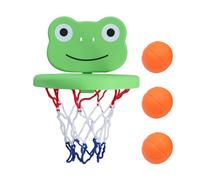 1 set di supporto da basket per bambini, giocattoli da bagno per bambini, basket da bagno, rana da basket, giocattoli da bagno per bambini (1-3 anni)