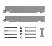 Set Di Supporti Di Montaggio Rapido Kermi T11-33 BH 600 Mm, WA 50 Mm, Bianco