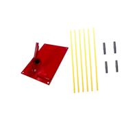 Set di supporti per bastoni da golf per allineamento, aiuto per lo swing del