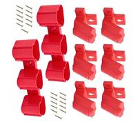 Set di supporti per batteria da 12 V per montaggio a parete, per officina, garage, officina, porta batterie