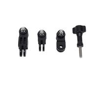 Set di Supporti per Bracci di Estensione Rotanti Universali, Adattatori Girevoli Regolabili per Scatti Creativi con Action Cam, ABS Durevole, 3 unità