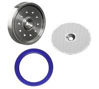 Set di supporti per doccia per macchina del caffè da 58 mm, adatto per macchine da caffè Breville, compresi i modelli BES900XL, BES920XL, BES980XL, BES990, filtro interno in acciaio inox per schermo