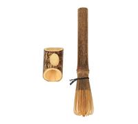 Set di supporti per frusta in bambù Matcha per miscelazione di accessori da cucina portatili in bambù naturale