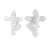 Set di supporti per gesso multiuso in silicone robusto e portatile, per gesso, forniture artigianali in resina, dimensioni assortite