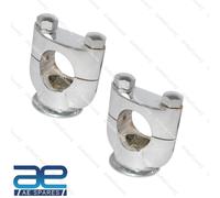 Set Di Supporti Per Manubrio In Acciaio Cromato Universale S2U