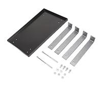 Set di supporti per pialla elettrica multifunzione con ripiano ribaltabile in alluminio, accessorio per la lavorazione del legno.