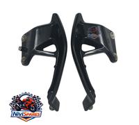 Set di supporti per schienale passeggero nero adatti a Royal Enfield hunter...