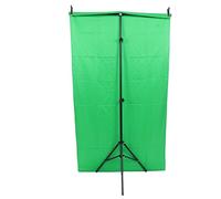 Set di Supporti per Sfondo Fotografico, Design Perforato, Panno per Sfondo Fotografico Lavabile, Buon Assorbimento della Luce, Verde Puro per Riprese Video