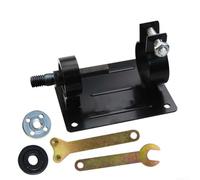 Set di supporti per trapano elettrico da 10 mm e 13 mm, progettato per lucidatrici e rettificatrici, con fissaggio sicuro sul banco da lavoro e 2 chiavi (B)