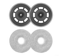 Set di supporto per mocio e panni in microfibra per robot aspirapolvere Dreame M50 Ultra, accessori lavabili per pezzi di ricambio con forte legame dell'acqua per risultati di pulizia migliori, 2