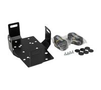 Set di supporto per tanica FuelFriend Big da 2,0 litri sul sistema valigia