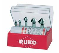 Set di svasatori [Svasatori] RUKO 102142A DIN 335 Acciaio ad alta velocità [H