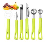 Set di Svitatori per Frutta | Attrezzo Portatile per Rimuovere il Torsolo | Sbucciatore Tagliatore e Scalzatore Multiuso,Accessorio per Cucina Casa Ristorante Picnic Panificio