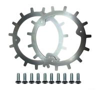 Set di tacchetti per tosaerba, accessori per robot da falciatura, antiscivolo, set per Mammotion Yuka Mini autocentrante