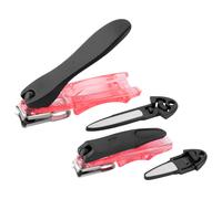 Set di tagliaunghie 2 pezzi in rosso