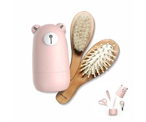 Set di tagliaunghie per bambini, kit per unghie con custodia carina, manicure infantile e pedicure, cura della salute, lattina per neonati, bambini e neo-genitori come regalo per la doccia