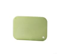 Set di taglieri da cucina in ABS su entrambi i lati, facile da pulire e comodo da appendere (31 x 21,5 cm, verde)
