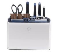 Set di taglieri e coltelli con supporto per asciugatura, gadget da cucina intelligenti per la casa, 4 taglieri codificati a colori, 4 coltelli, 10 bacchette, supporto organizer per una facile