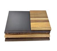 Set Di Taglieri In Legno - Tagliere Da 33x25x2cm Per Cucina, Set Di Taglieri Da 3 Pezzi, Tabellini Per Carne, Frutta, Verdura, Proteggere La Superficie Del Piano Di Lavoro Da Cucina, Design Rustico