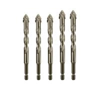Set di taglierine eccentriche - Quadruplo Fresa Dente Trinciatrice,Utensili di perforazione Per Piastrelle Cemento Vetro