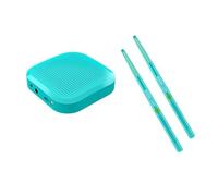 Set Di Tamburi Ad Aria Virtuali, Kit Bacchette for Tamburi Ad Aria Elettrici, Tamburo Invisibile for Adulti, Tamburo Somatosensoriale Intelligente Portatile, Con Bacchette, Pedali, Altoparlante Multif