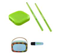 Set Di Tamburi Ad Aria Virtuali, Kit Bacchette for Tamburi Ad Aria Elettrici, Tamburo Invisibile for Adulti, Tamburo Somatosensoriale Intelligente Portatile, Con Bacchette, Pedali, Altoparlante Multif