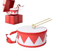 Set di tamburi in legno per bambini - strumento musicale giocattolo per l'educazione precoce per ragazze 2-5 anni, regalo di compleanno per la casa dei bambini, sala giochi, set di apprendimento