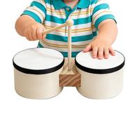 Set di tamburi per bimbi | Strumento a percussione realistico,Tamburo Giocattolo per Imparare la Musica,per bambini 2-4 anni principianti, in camera silo, palcoscenico