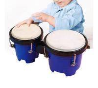 Set di tamburi per bongo a percussione da 4 "5" Tamburo a mano africano per