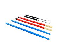 Set di Tamburi Portabile e Pratico, Set di Tamburi Nylon per Rock Music, Accessori per Bacchette da 6% con Sacchetto di Stoccaggio for Youth Band, Drummers, Stage Performances