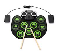 Set Di Tamburo Da 9 Tamburo Elettronico, Con Altoparlante Incorporato, Cuffia, USB MIDI. Jack For Bambini, Adolescenti E For Adulti Principianti, Regalo For Bambini Set Da Tamburo