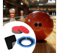 Set di tamponi abrasivi per bowling con tazza e asciugamano, accessori