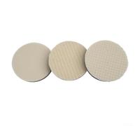 Set di tamponi per lucidatura in lana, 7,6 cm, 12,7 cm, 15,2 cm, 17,8 cm, con supporto resistente per lucidatura, ceratura e correzione della vernice, adatti per auto, marina e mobili (12,7 cm)