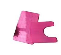 Set di tappeti da bagno 2 Pcs/set Memory Foam Bath Mat Rug Floor Bathroom Rugs Carpet Toliet(Red1)