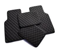 Set di Tappeti Moquette per Opel Astra K（4door） 2015-2022, Pavimenti Tappeti Pelle Impermeabili Antipolvere Moquette Auto Tappetini Accessori,Black