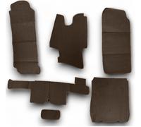 Set Di Tappeti Per Bagagliaio Per Mercedes Benz SL R107 W107 Marrone