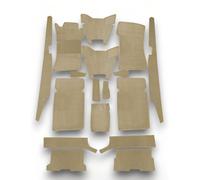 Set Di Tappeti Per Mercedes W109 Auto. E Interruttore In Gomma Antiscivolo Beige