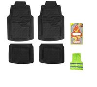 SET DI TAPPETI TAPPETINI IN PVC PER AUTO AUTOMOBILI COMPATIBILE CON LAMBORGHINI HURACÁN SPIDER TAPPETO TAPPETINO 4 PEZZI 2 ANTERIORI 71,5x48,5cm 2 POSTERIORI 35x43,5cm CON PRETAGLI