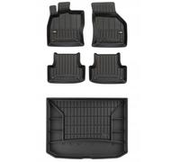 Set di tappetini 3D per abitacolo e bagagliaio per Audi A3 8V Hatchback 2013-202
