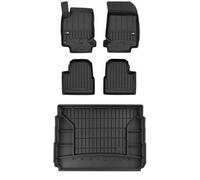 Set di tappetini 3D per abitacolo e bagagliaio per Citroen C4 3 hatchback dal 20