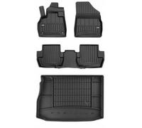 Set di tappetini 3D per abitacolo e bagagliaio per Citroen HYBRID DS 5 Hatchback