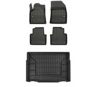 Set di tappetini 3D per Citroen C3 II Aircross del 2017