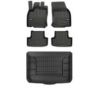 Set di tappetini 3D per pavimento e bagagliaio Audi Q2 dal 2016 - D