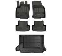 Set di tappetini 3D per pavimento e bagagliaio per Audi Q2 dal 2016 - G