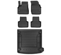 Set di tappetini 3D per pavimento e bagagliaio per Audi Q8 dal 2018 -