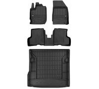 Set di tappetini 3D per pavimento e bagagliaio per Dacia Duster 2 FL 2021-2023
