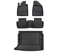 Set di tappetini 3D per pavimento e bagagliaio per MG 4 Hatchback dal 2022 in po